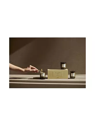 LOOOPS | Coffret cadeau de bougies parfumées 3 pièces KLASSIK | dunkelgrün
